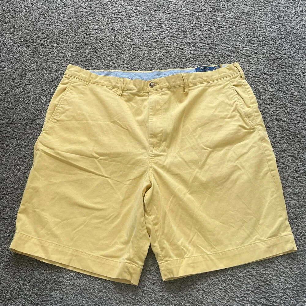 Polo Ralph Lauren Mens Classic Fit Shorts Sz 42 Chino Preppy Golf Country Club